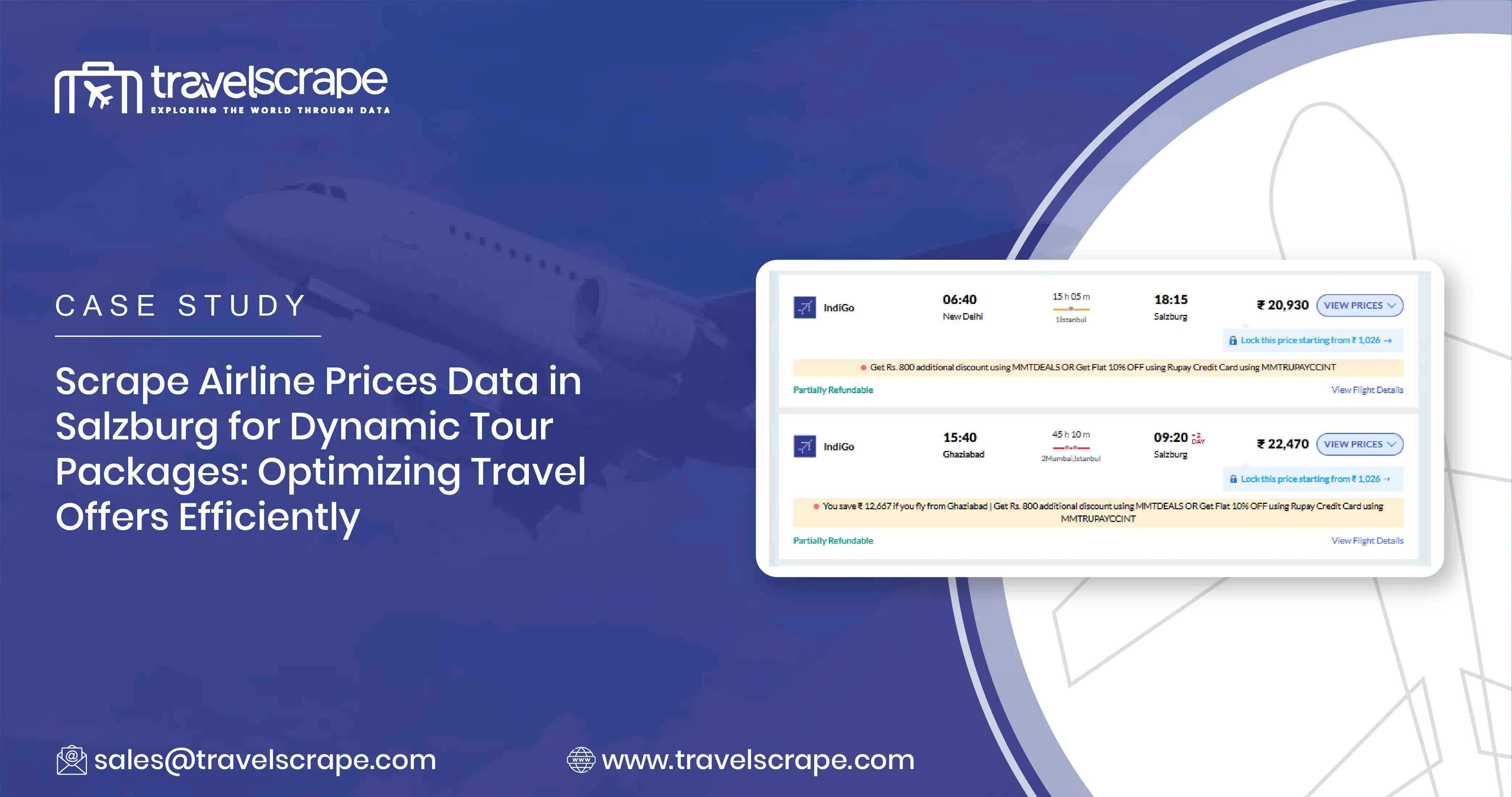 Scrape Airline Prices Data in Salzburg for Dynamic Tour Packages Optimizing Travel Offers Efficiently Scrape Airline Prices Data in Salzburg for Dynamic Tour Packages Optimizing Travel Offers Efficiently